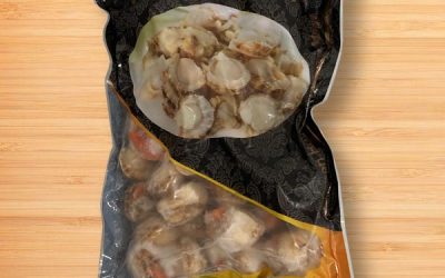 Frozen Boiled Scallop Meats 1kg