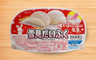 Lotte Yukimi Daifuku Bouncing Punipuni Mochi Ice Cream