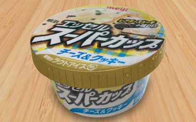 Meiji Essel Super Cup Cheese Cookies Ice Cream