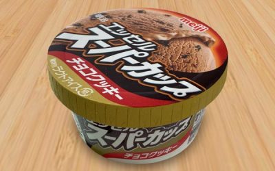 Meiji Essel Super Cup Choco Cookies Ice Cream