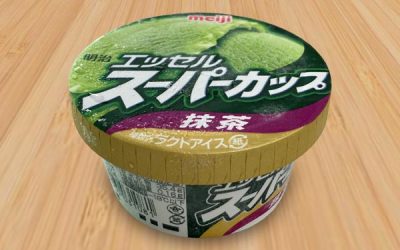 Meiji Essel Super Cup Green Tea Ice Cream
