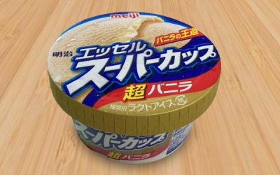 Meiji Essel Super Cup Vanilla Ice Cream