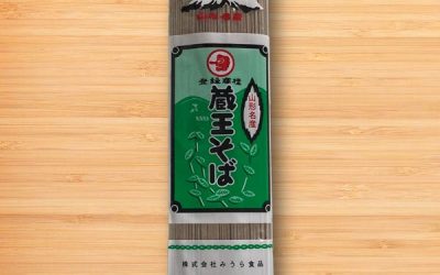 Miura Zao Soba Dried Noodle Without Seasoning