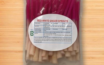 Red White Ginger Sprouts 220g
