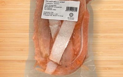 Salmon Belly Strip