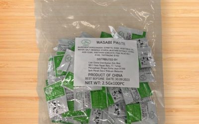 Wasabi Paste 2.5g 100pcs